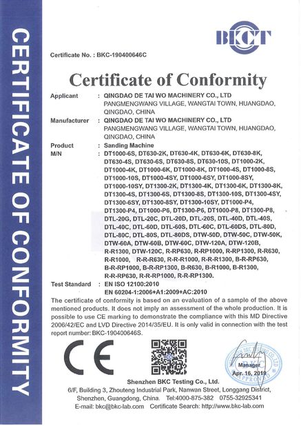 China QINGDAO OSET INTERNATIONAL TRADING CO., LTD. Certificaten
