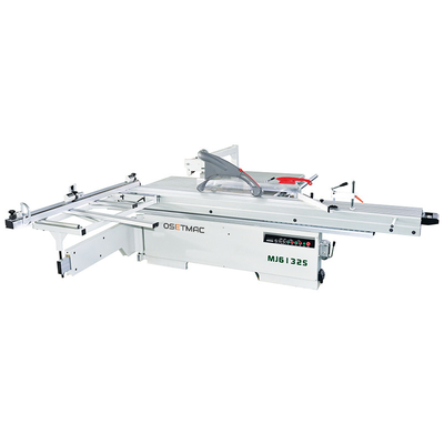 Woodworking CNC Sliding Table Panel Saw with Support Swing Arm and 3250*3450*900mm Size