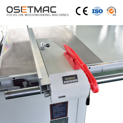 Woodworking CNC Sliding Table Panel Saw with Support Swing Arm and 3250*3450*900mm Size