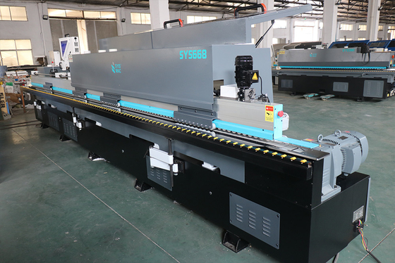 MDF Production Hot Melt Glue Automatic Edge Banding Machine With 200HZ Trimming Motor