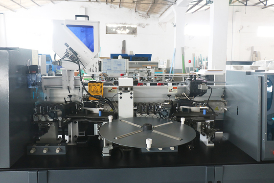 MDF Production Hot Melt Glue Automatic Edge Banding Machine With 200HZ Trimming Motor