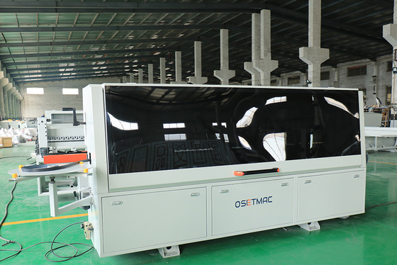 Automatic Edge Banding Machine for Wood Furniture MDF PVC ABS Panel Thickness 10-60mm
