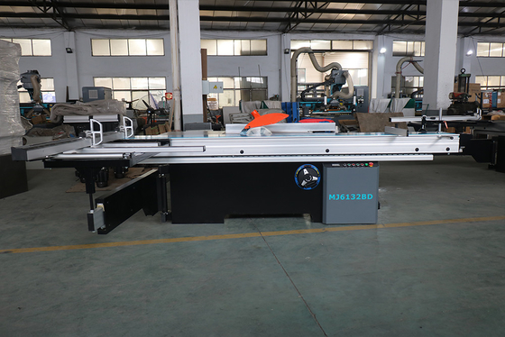 Wood Cutting Vertical Sliding Table Saw Machine with Core Motor Component and Accuracy