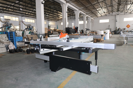 Wood Cutting Vertical Sliding Table Saw Machine with Core Motor Component and Accuracy