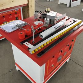 Furniture Manual Edge Banding Machine High Speed With Cast Iron Worktable